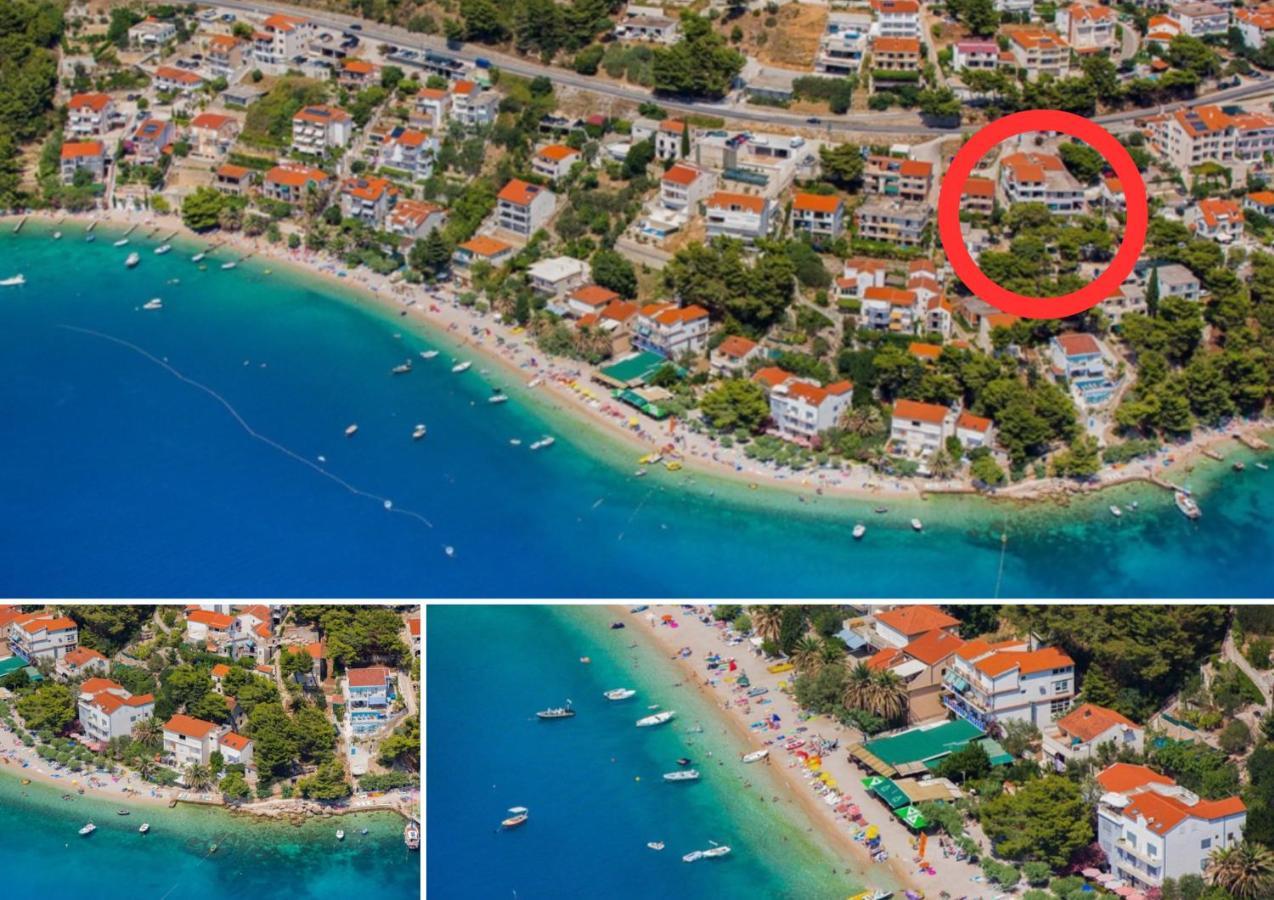 Beach Apartments Borovina Stanici Bagian luar foto
