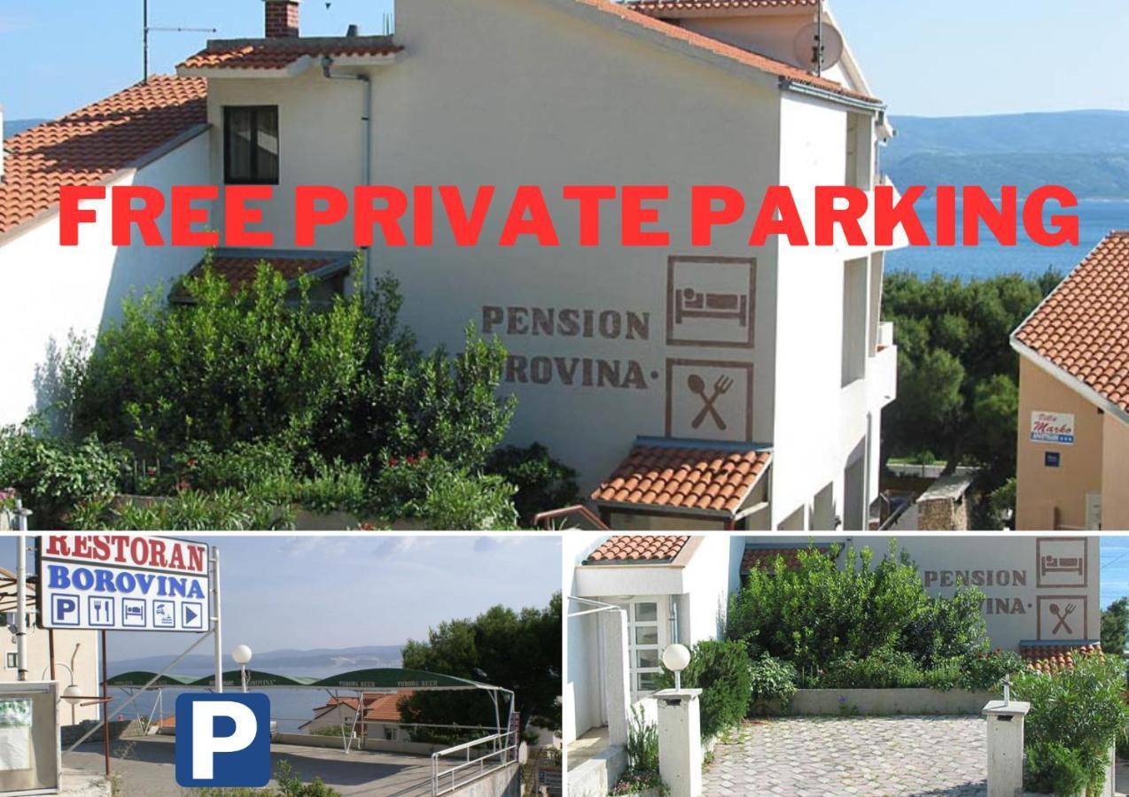 Beach Apartments Borovina Stanici Bagian luar foto