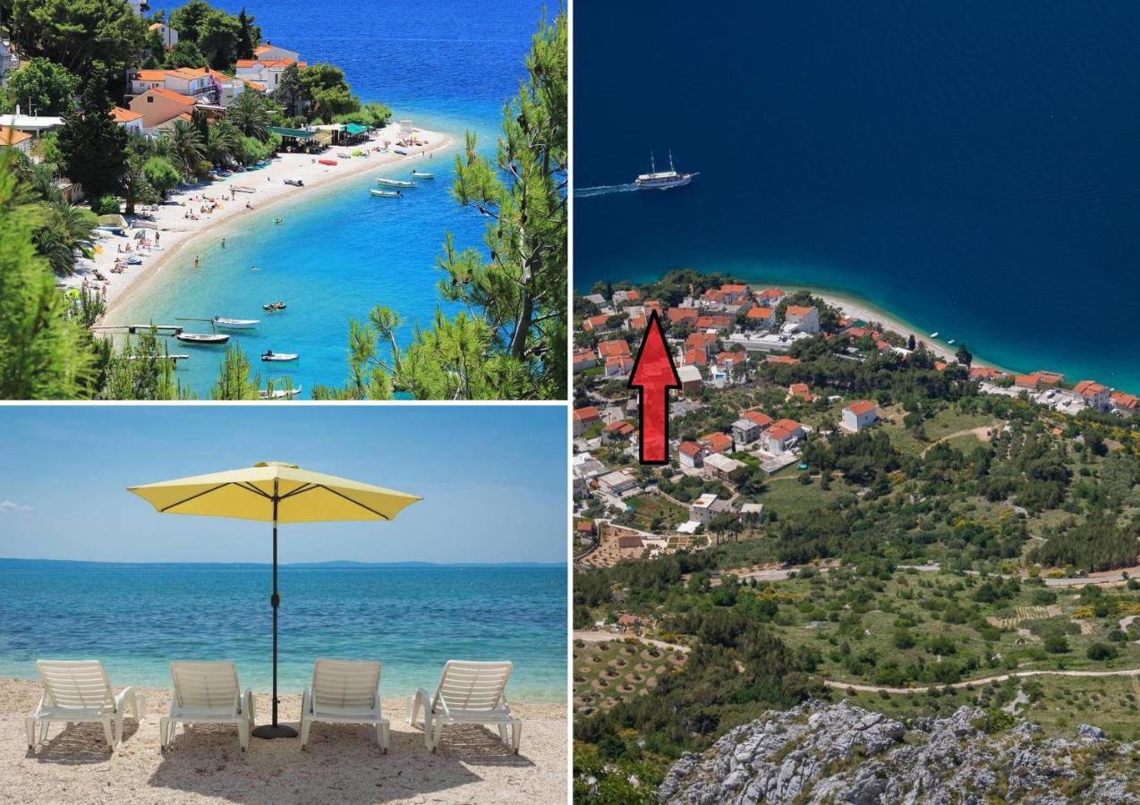 Beach Apartments Borovina Stanici Bagian luar foto