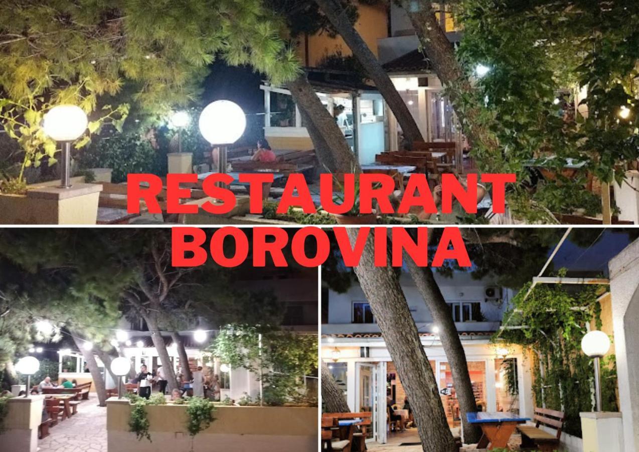 Beach Apartments Borovina Stanici Bagian luar foto