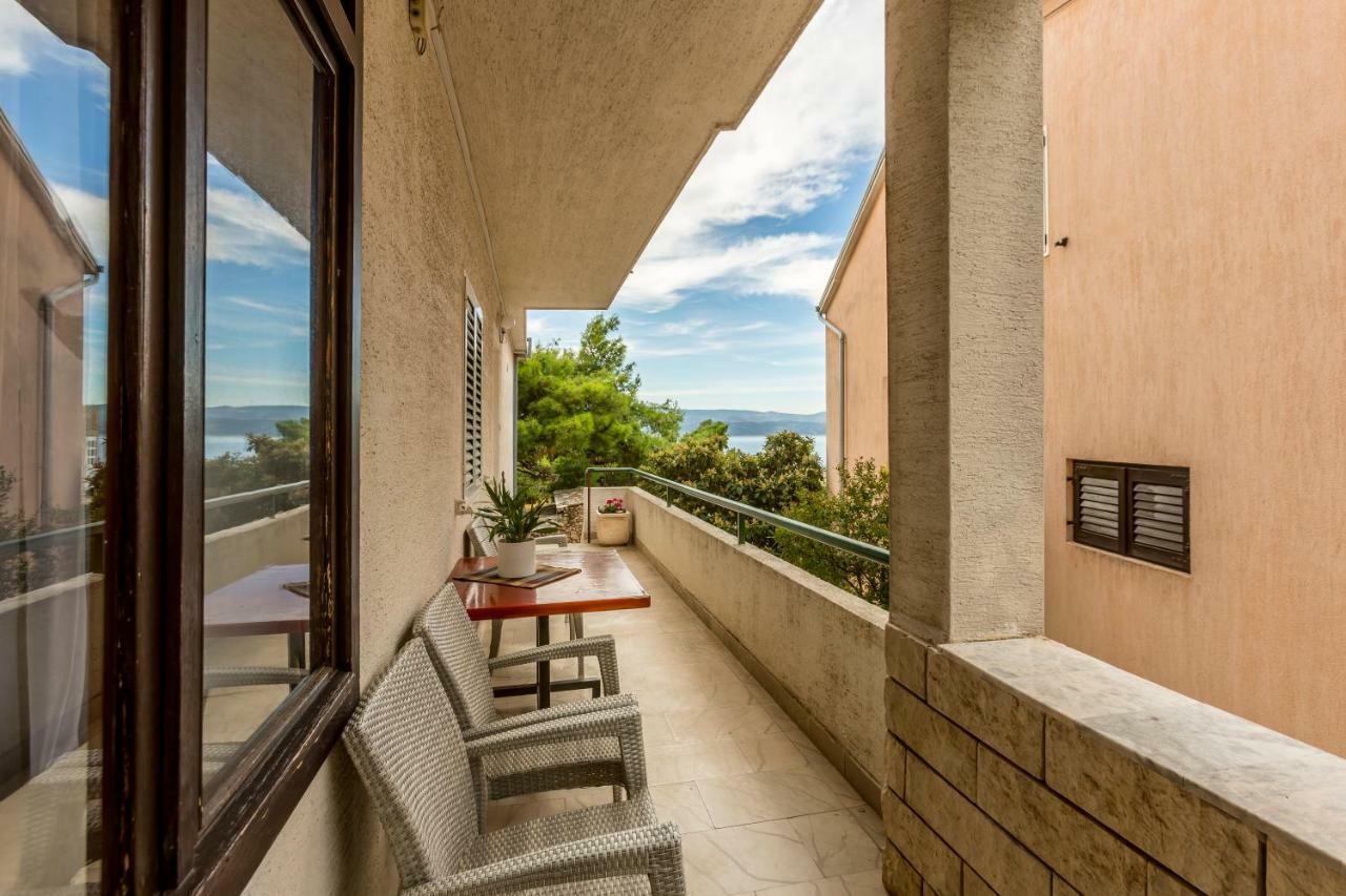 Beach Apartments Borovina Stanici Bagian luar foto